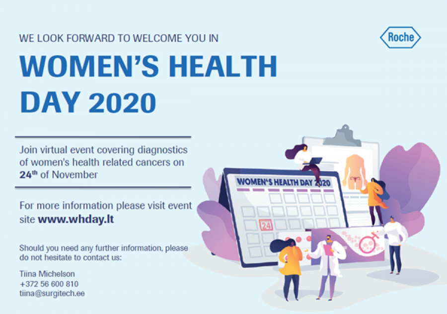 "Women‘s Health Day 2020" veebikonverents 24.novembril 2020